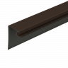 Docke-R Фасадный околооконный профиль 230 мм (Шоколадный) 1 шт